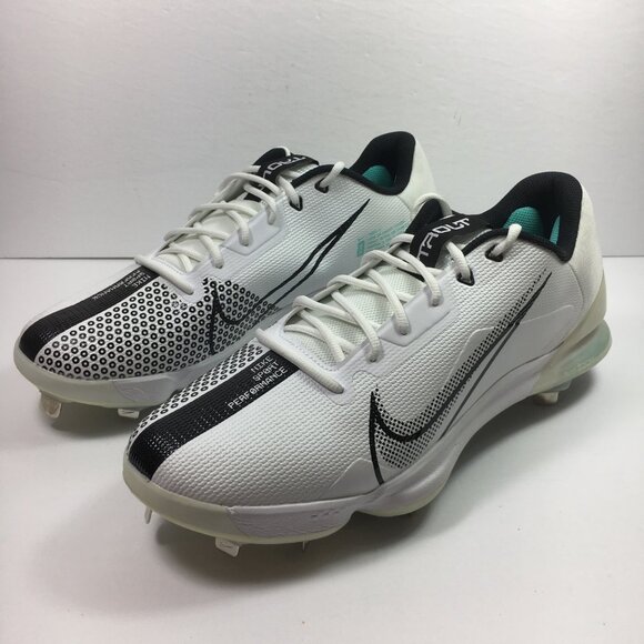Nike Mens Force Zoom Trout 7 Pro Metal Baseball Cleats CQ7224-101 White Size 14